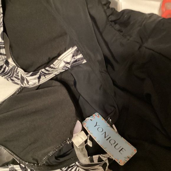 Yonique Swim Dress with Bikini Bottom Inside, removable pads P146 - Picture 3 of 3